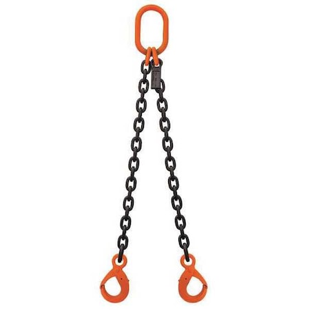 Chain Sling,9/32in Size,3 ft L,DOL Sling