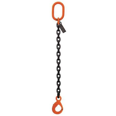Chain Sling,9/32in Size,3 ft L,SOL Sling