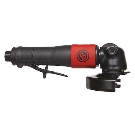 Angle Angle Grinder, 1/4 in NPT Female Air Inlet, Heavy Duty, 12,000 RPM, 1.1 hp