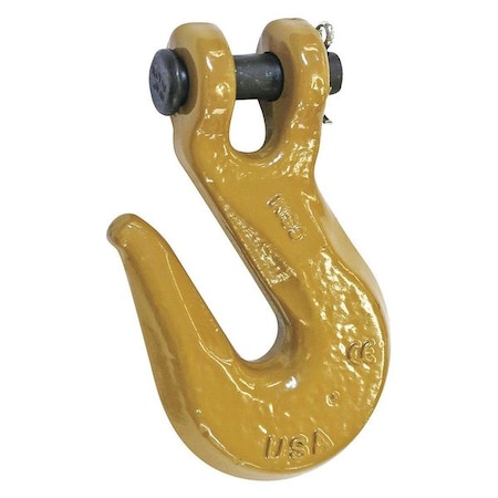 Clevis Hook,12,000 lb.,Gr 70,Alloy Steel