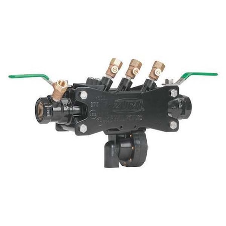 Backflow Preventer,3/4 in. Size,Bronze