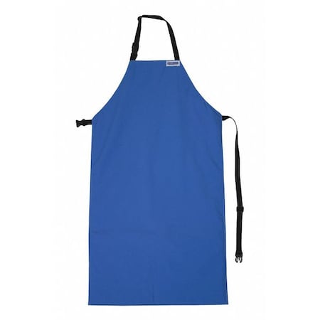 Cryogenic Apron, Nylon, Blue, 36 in, Universal