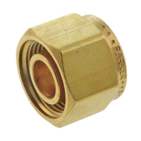 1/2" Compression Brass Cap