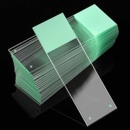 Microscope Slide,Green,25x75mm,PK72
