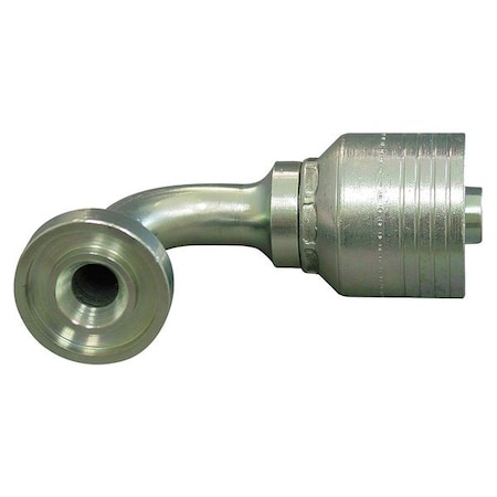 Fl Fitting,Crimp,1-1/4" Hose,2" Fl