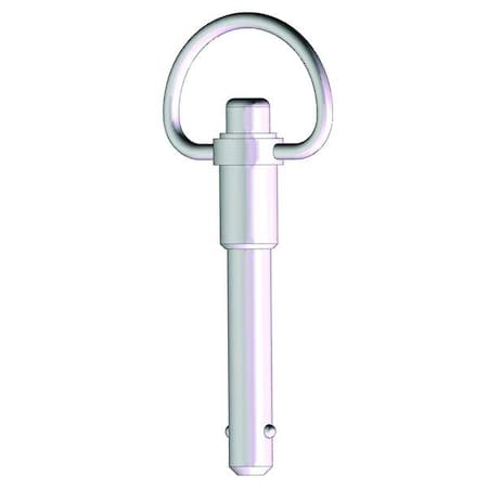 Ring Handle Lock Pin,2,5/16,SS