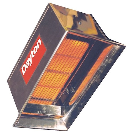 Gas Infrared Flat Panel Heater, NG, 30,000 BtuH Input, 22 1/2 in H x 12 3/4 in W