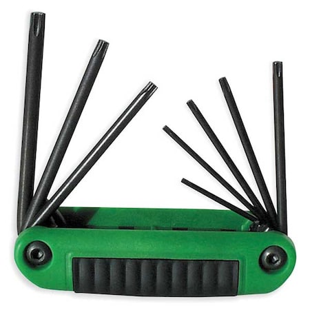8 Piece Torx? Fold-Up Torx? Key Set, 25581