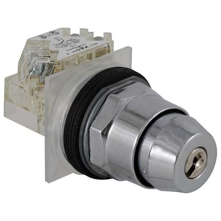 Non-Illum Selector Switch,Brass/Zamak,2P