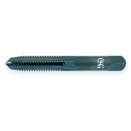 Straight Flute Hand Tap, 9/16"-18, Bottoming, 4 Flutes, UNF