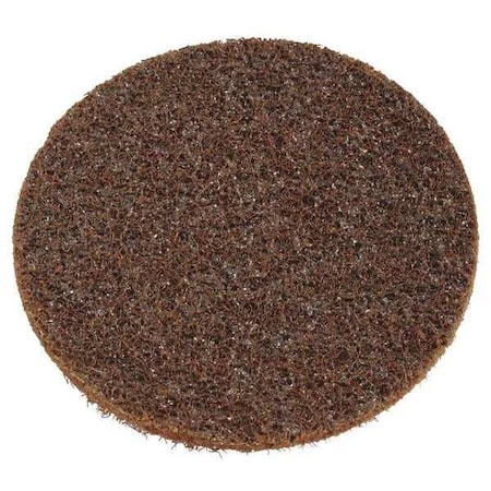Hook-and-Loop Surface Conditioning Disc, 4-1/2" Dia, No Hole, Aluminum Oxide, Not Applicable Grit