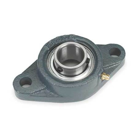 Flange Bearing,2-Bolt,Ball,3/4" Bore
