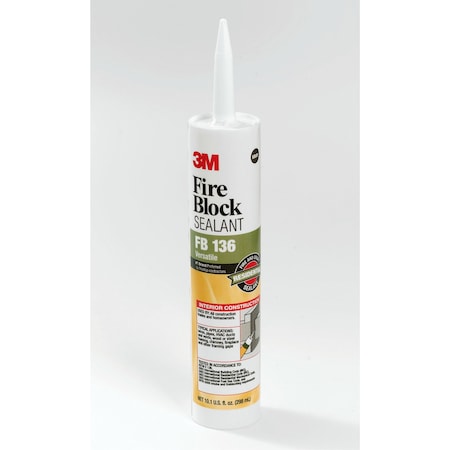 Fire Barrier Sealant,10.1 oz.,Gray