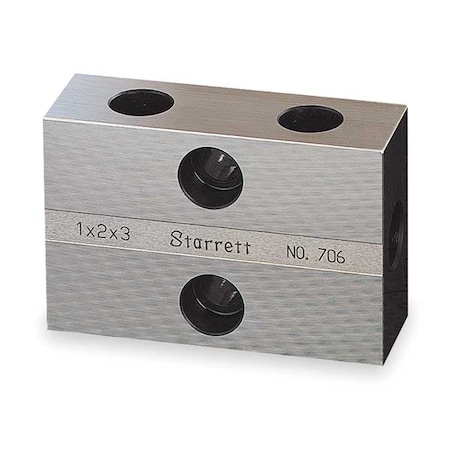 Inspection Block w/Case,1 to 3 In
