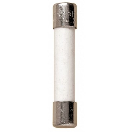 Ceramic Fuse, 5A, 10kA at 125V AC, 200A at 250V AC, 5 PK