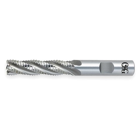 End Mill,Roughing,Co,1 3/4,6 FL,Sq End