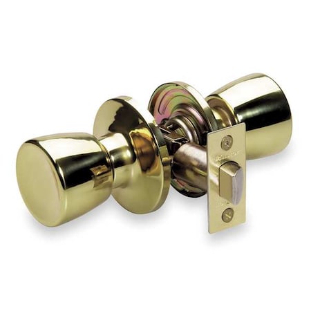 Knob Lockset, Mechanical, Passage, Grd. 3
