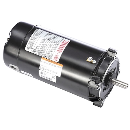 Pool Pump Motor, Capacitor-Start, 3/4 HP, 56C Frame, 3,450 Nameplate RPM