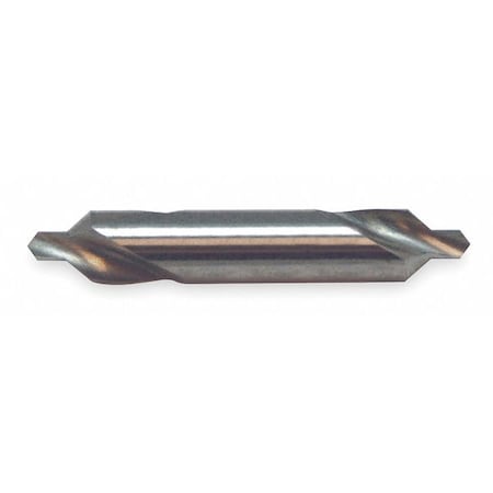 Drill/Countersink Bit,60 Deg,No 4,Co,BRGT