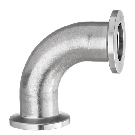 Vacuum Fitting, 90 Degree Elbow Connector, 1-1/2" Tube