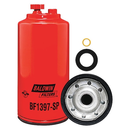 Fuel Filter,9-11/32 x 4 1/4 x 9-11/32 In