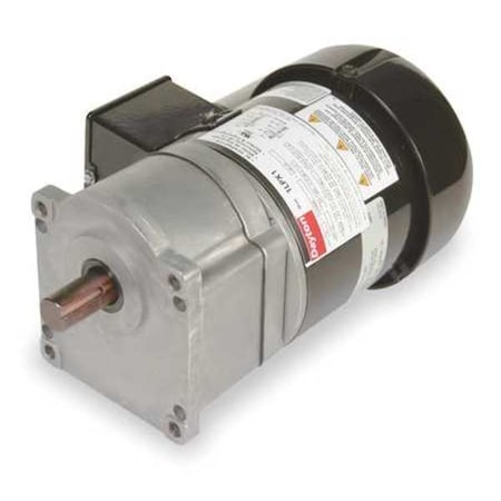 AC Gearmotor, 180 in-lb Max. Torque, 63 RPM Nameplate RPM, 115/230V AC Voltage, 1 Phase