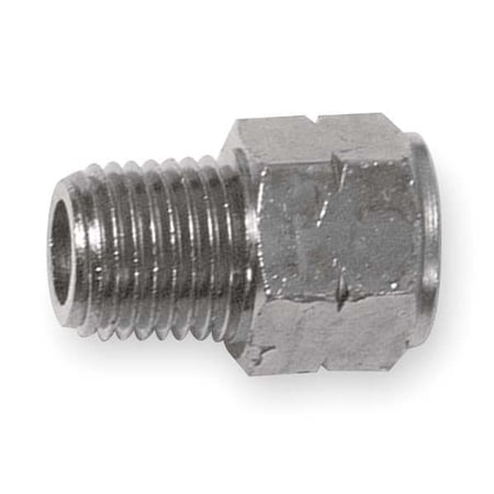 Adapter Nickel Plated Brass Adapter, 1/4 in Female NPT X 1/4 in Male BSPP