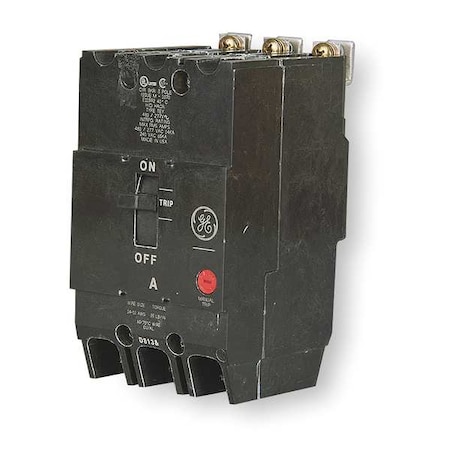 Molded Case Circuit Breaker, TEY Series, 15A, 3 Pole, 277/480V AC, 14kA at 277/480V AC