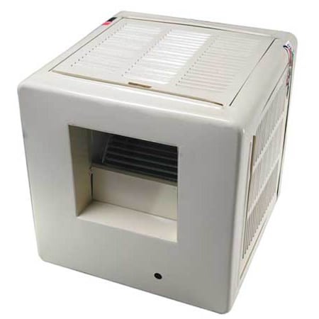 Ducted Evaporative Cooler, 4,800 cfm, 1,400 sq ft, 10.9 gal, 1/2 hp, Belt