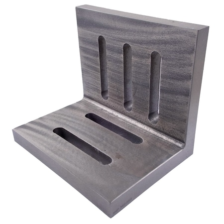 6 X 5 X 4-1/2 Open End Slotted Angle Plate