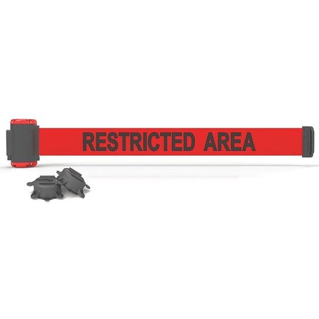 Magnetic Belt Barrier,7 ft. L,Rstrd Area