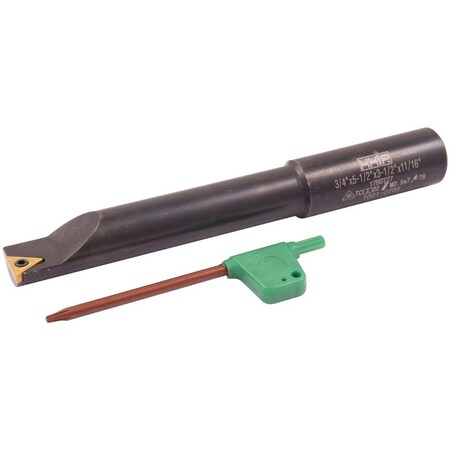 5-1/2 X 3/4" Round Shank Indexable Boring Bar