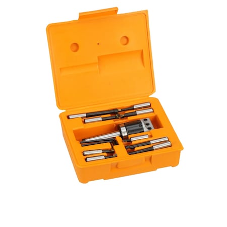 3 Piece Boring Tool Set  2" Head 3MT Shank & 1/2" Boring Bar Set