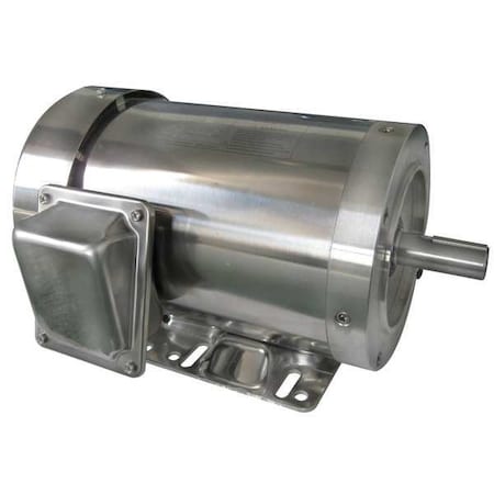 Washdown Motor,3 Ph,TEFC,2 HP,1750 rpm