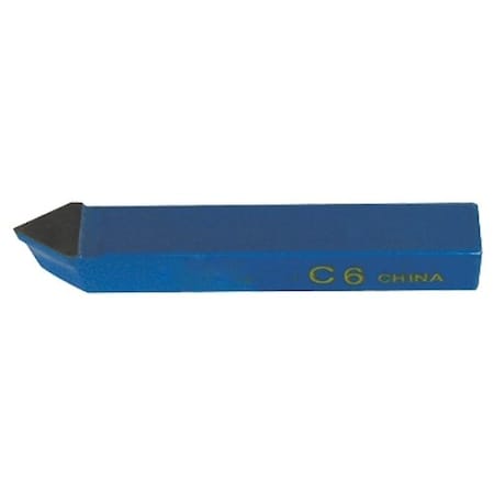 1/2" E-8 C6 Carbide Tipped Single Point Brazed Tool Bit
