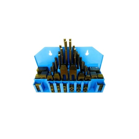 Ultra Quality 58 Piece 7/16" T Slot 3/8-16 Stud Size Clamping Kit