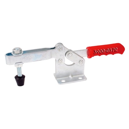 Horizontal Solid  U-Bar Flanged Base Toggle Clamp - 880 lbs Capacity