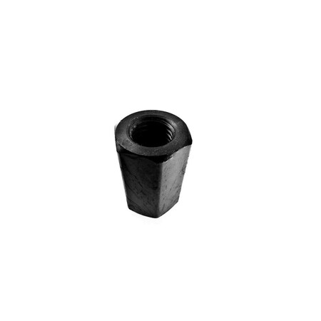 Coupling Nut, 1/4"-20, Black Oxide, 5/8 in Lg