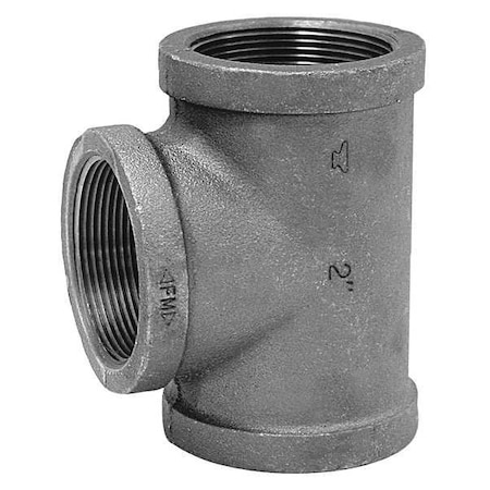 Tee Tee, 3" Pipe, FNPT, Malleable Iron, Class 150