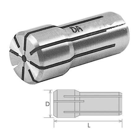 DA-180 21/32" Double Angle Collet