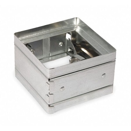 Square Fire Damper,17-3/4 In. W