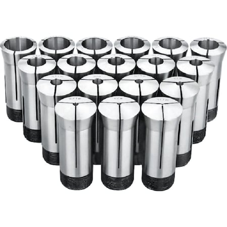 1/16 To 1-1/16" By16ths 17 Piece 5C Collet Set