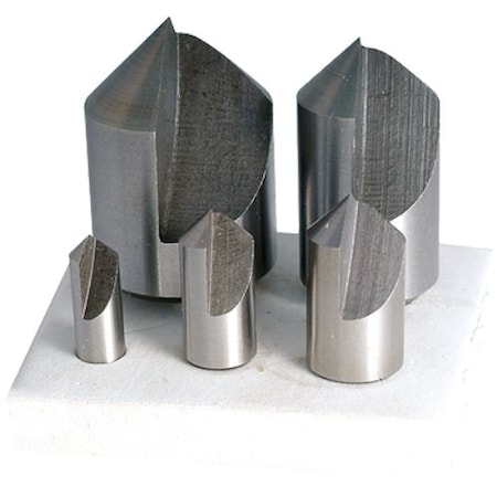 5 Piece 1/4-1" 60 Degree High Speed Steel Countersink Set