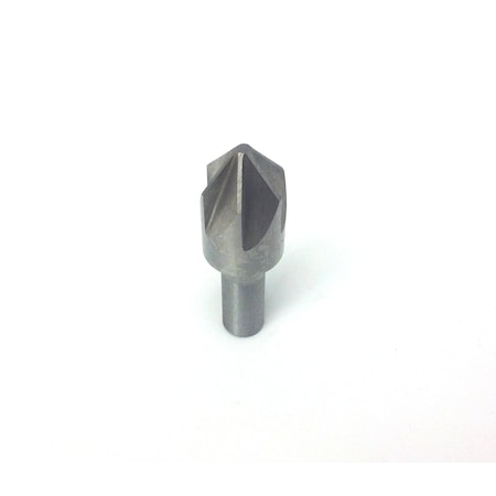 3/4" 82 Degree 6 Flute High Speed Steel Chatterless Countersink