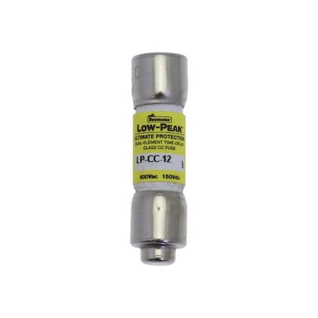 CC Class, Time-Delay, 12A, 600V AC, Non-Indicating