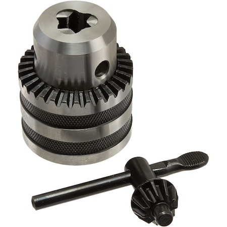 1/32-1/2" JT33 Drill Chuck With Key