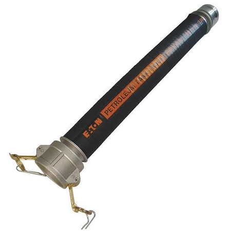 1-1/2" ID x 20 ft NBR Gasoline Hose BK