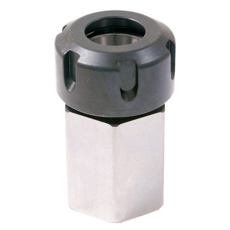 Hex ER-40 Collet Block