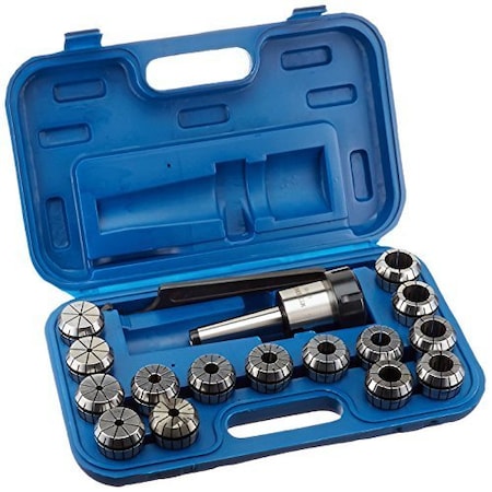 MT3 17 Piece ER-40 Spring Collet Chuck Set