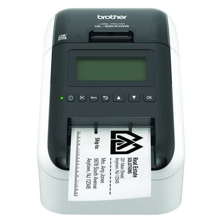 Desktop Label Printer, 300 dpi / 600 dpi, 2.3 in Max. Print Width,  Brother QL